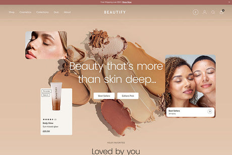 Beautify: The Best Shopify Theme for Beauty Brands