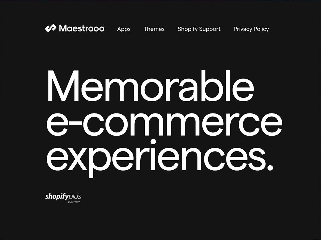 Maestrooo: The Shopify Theme Powerhouse Elevating Ecommerce Success