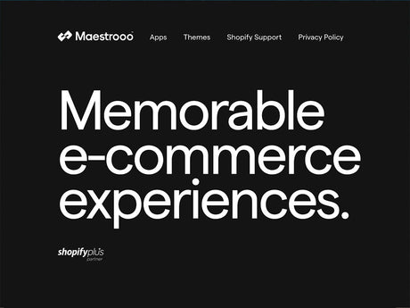 Maestrooo: The Shopify Theme Powerhouse Elevating Ecommerce Success