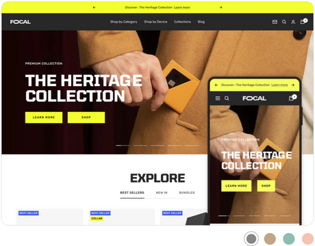 Shopify Theme - Focal