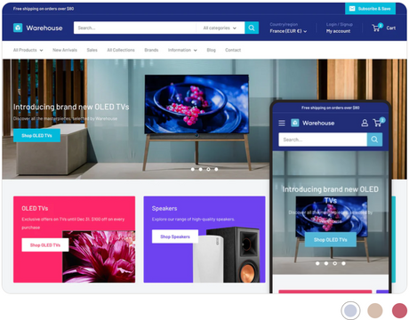 Shopify Theme - Warehouse