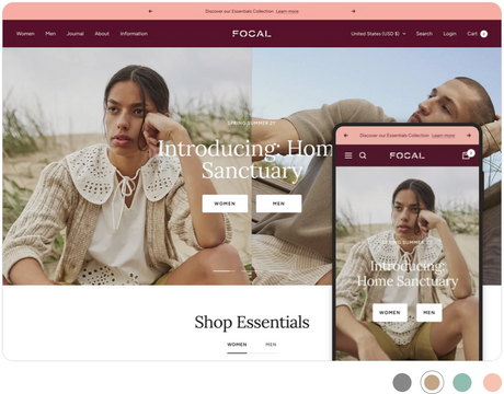 Shopify Theme - Focal