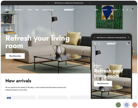 Shopify Theme - Impact