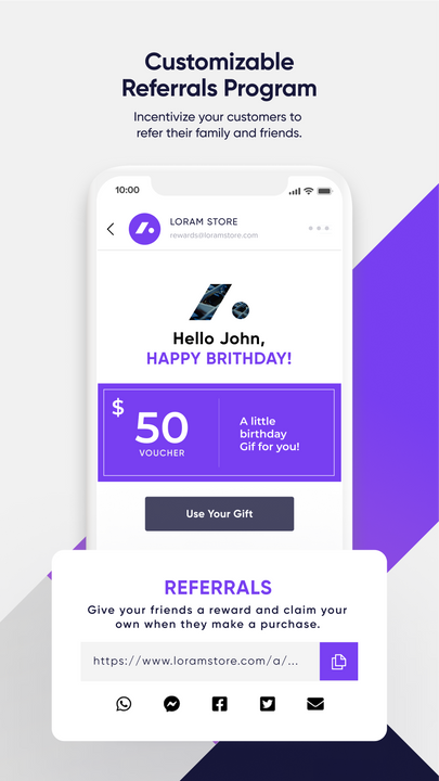 Stamped Loyalty & Referrals
